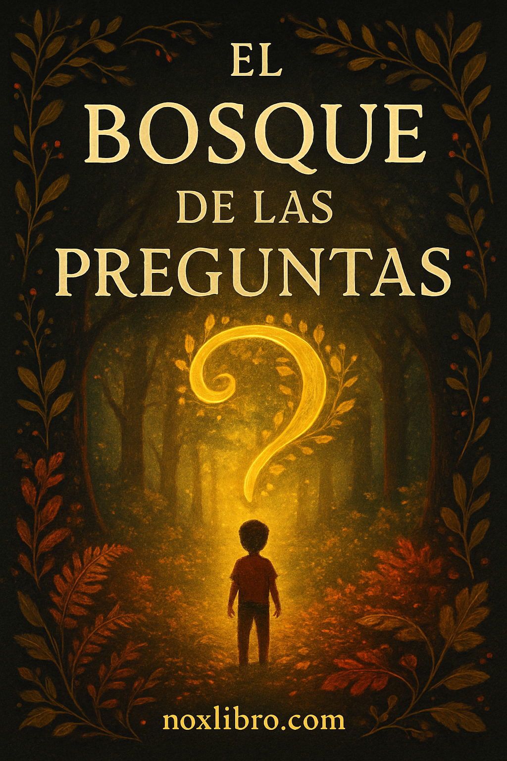 Portada de El Bosque de las Preguntas — generada con IA