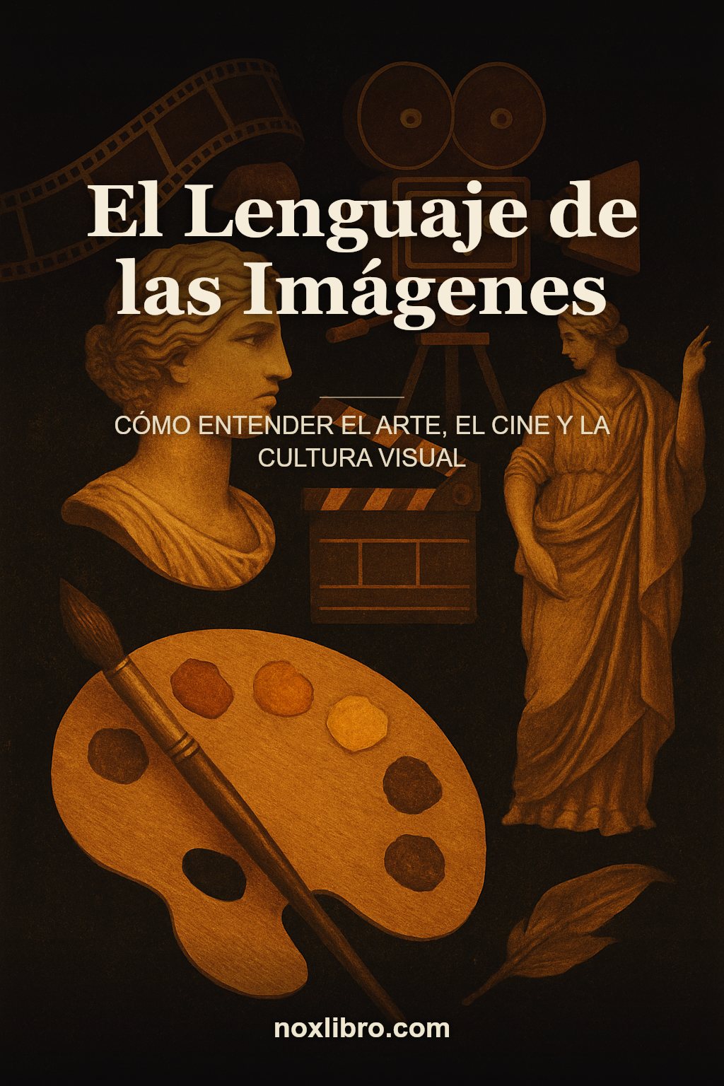 Portada de El Lenguaje de las Imágenes: Cómo Entender el Arte, el Cine y la Cultura Visual — generada con IA