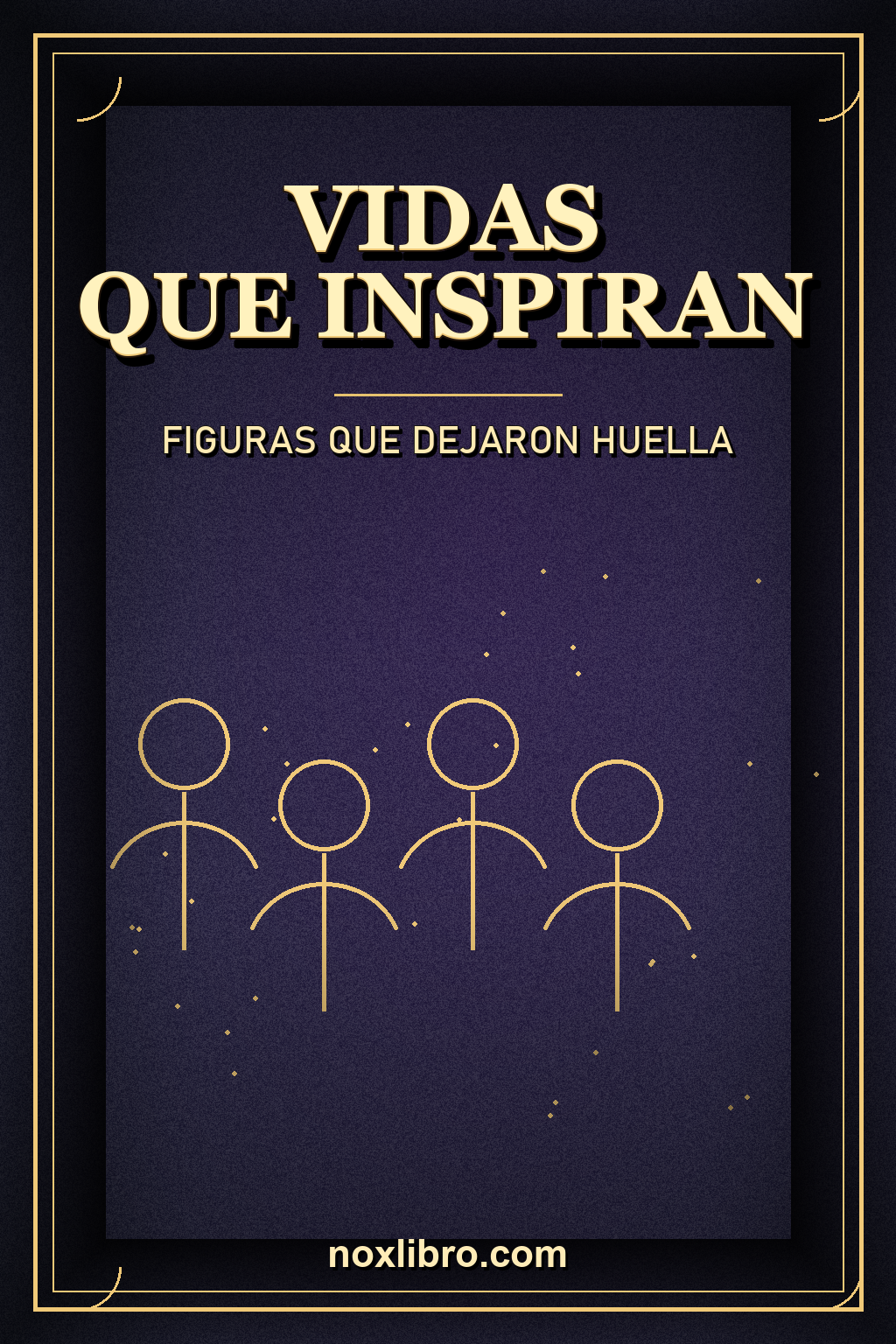 Portada de Vidas que Inspiran: Figuras que Dejaron Huella en la Historia — generada con IA